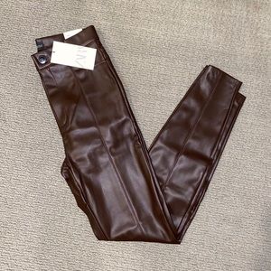 Faux Leather Leggings